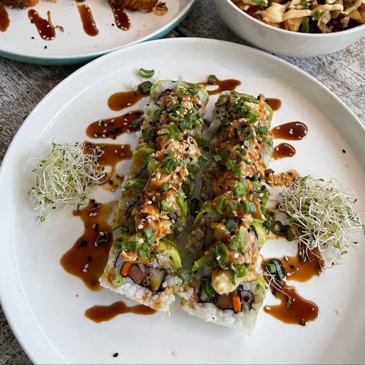 review photo of HAMABE Vegan Seafood Hamabito Roll shared by @fruitarianna on 20 Aug 2022 - review