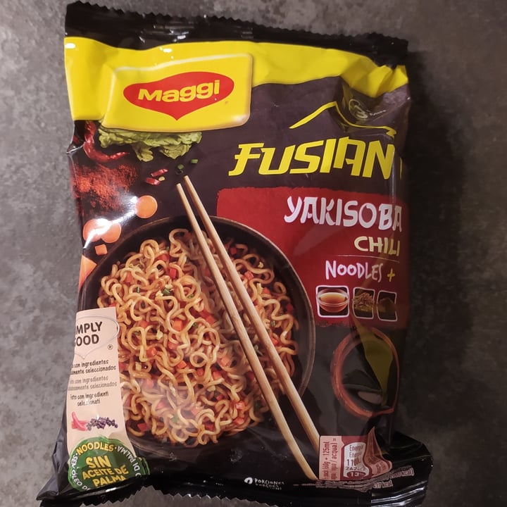 photo of Maggi Fusion Yakisoba Chili shared by @andremonza on  07 Apr 2022 - review