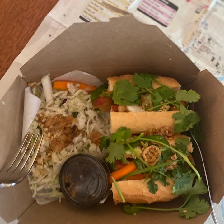 photo of Banh Mi Up Vegan Roasted Pork Belly Banh Mi shared by @knorthway on  18 Jul 2022 - review