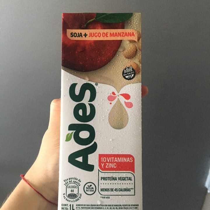 photo of Ades Leche de Soja sabor Manzana shared by @harleydavidson on  20 Apr 2021 - review