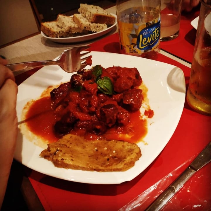 review photo of Páprika, Comé Sano Ñoquis de Remolacha con Salsa shared by @laru on 29 Mar 2020 - review