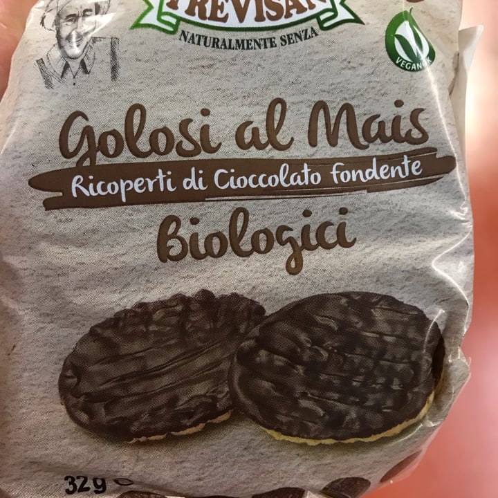 review photo of Trevisan Golosi al mais ricoperti di cioccolato fondente biologici shared by @aury1979 on 28 Oct 2021 - review