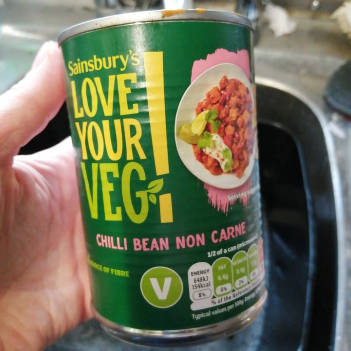 review photo of Sainsbury's Love your veg CHILLI BEAN NON CARNE shared by @ames on 28 Aug 2020 - review