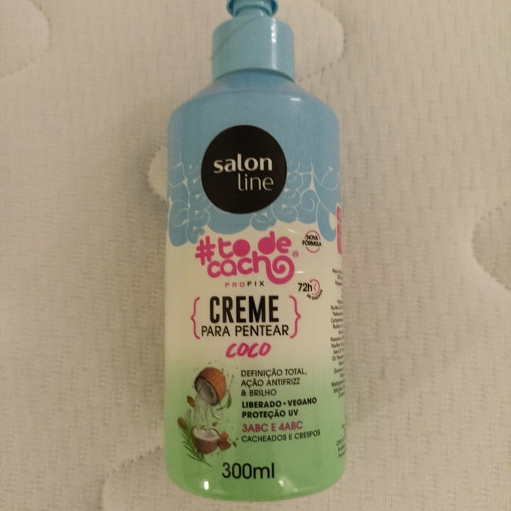 review photo of Salon line #Todecacho - Creme pra pentear de coco shared by @biancajordao on 22 Apr 2022 - review