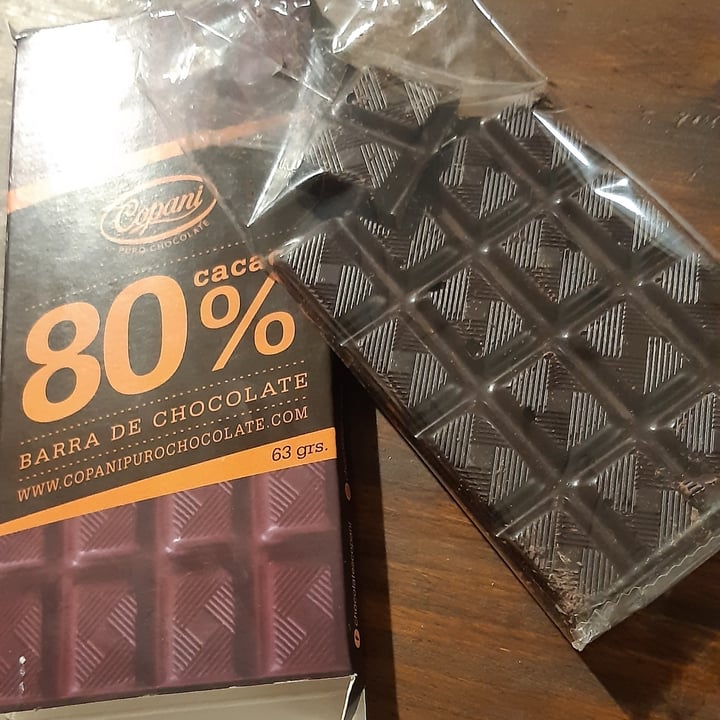 photo of Copani Chocolate 80% Cacao shared by @anana on  29 Sep 2021 - review