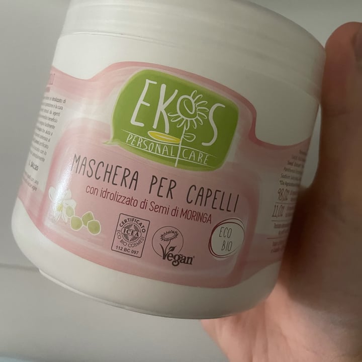 photo of Ekos personal care Maschera Per Capelli con idrollzzato di semi di Maringa shared by @ndnspn on  23 Mar 2022 - review