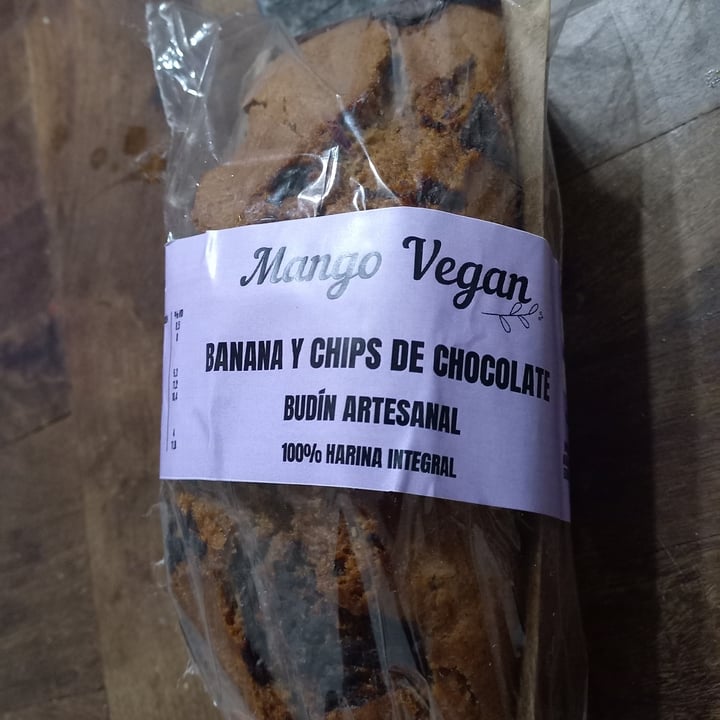 photo of Mango Vegan Budín Integral De Banana y Chips de Chocolate shared by @antonellavictoria on  19 Jul 2022 - review