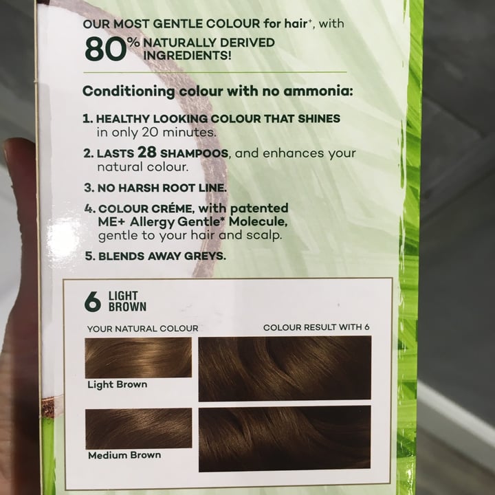photo of Clairol - Natural Instincts Conditioning colour shared by @salsedine on  02 Aug 2021 - review