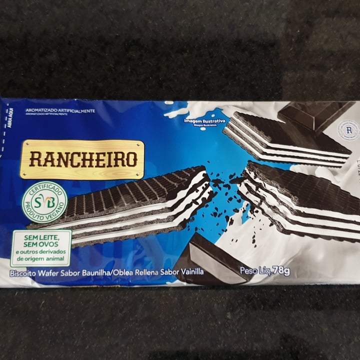photo of Rancheiro Wafer Sabor Baunilha shared by @michellaschi on  07 May 2022 - review