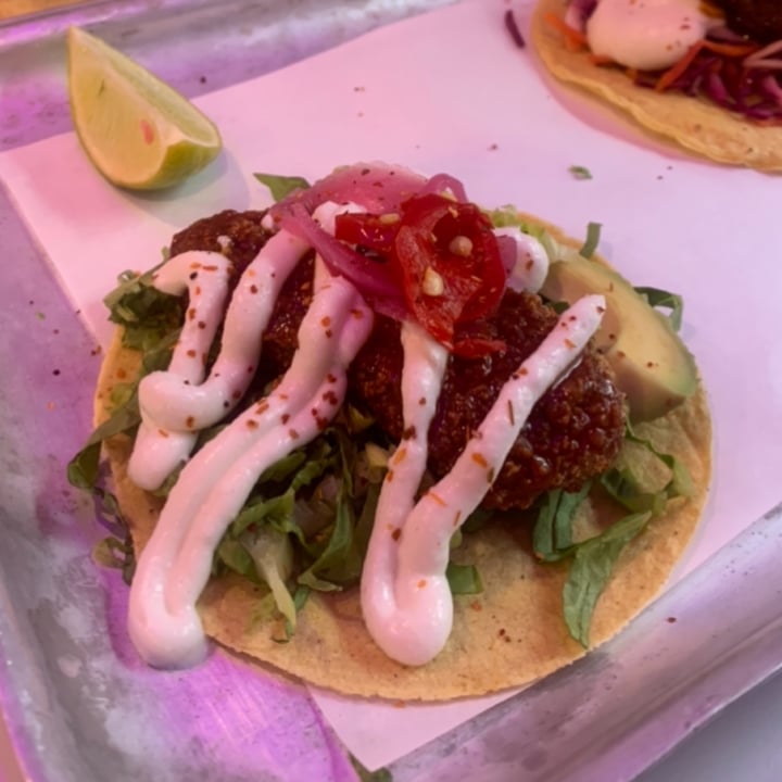 photo of Club Mexicana Mexican Fried Chick’n Taco shared by @beckyallott on  29 Apr 2022 - review