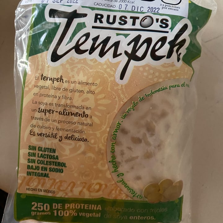photo of Rusto's tempeh Tempeh shared by @ggsony on  22 Oct 2022 - review