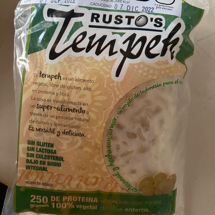 review photo of Rusto's tempeh Tempeh shared by @ggsony on 22 Oct 2022 - review