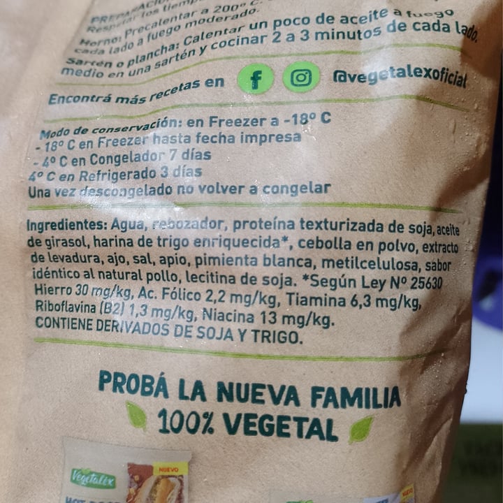 photo of Vegetalex Nuggets 100% vegetal shared by @deniseeeb on  26 Jul 2022 - review