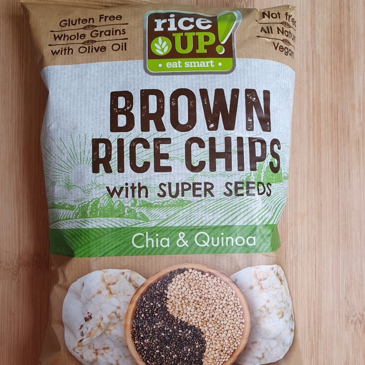 photo of Rice Up! Brown Rice Chips shared by @angelazevedo on  09 Apr 2022 - review