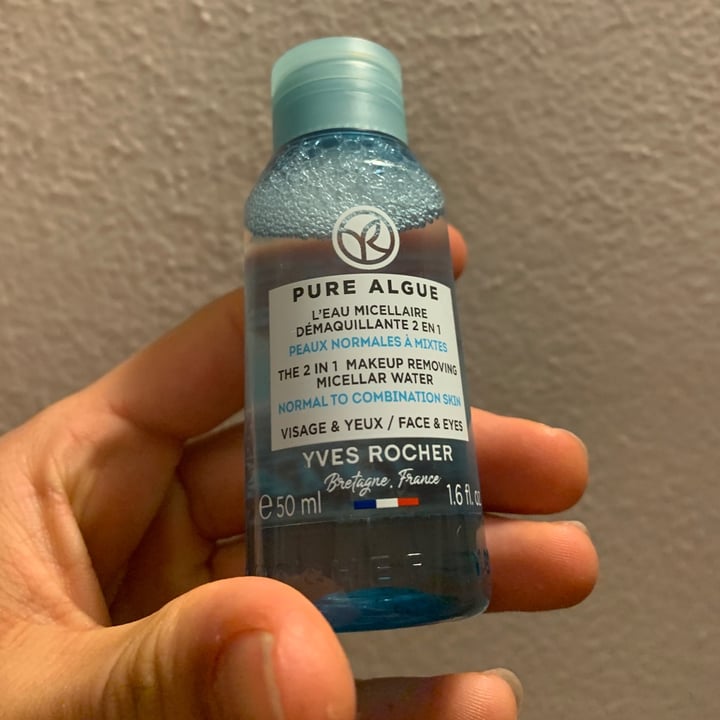 photo of Yves rocher Acqua micellare pure algue shared by @mgiallo on  24 May 2022 - review