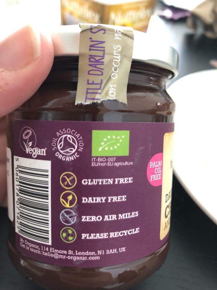 photo of Mr Organic Dairy Free Organic Chocolate and Hazelnut Spread shared by @biapol on  16 Jun 2019 - review