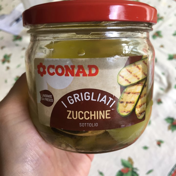 photo of Conad Zucchine Grigliate Sott'olio shared by @valedv on  30 Aug 2022 - review