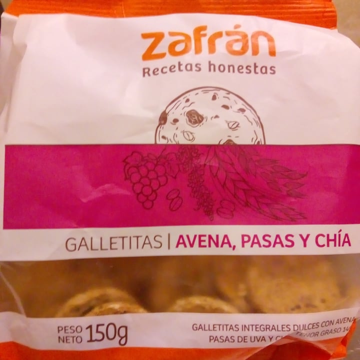 photo of Zafran Galletitas De Avena, Pasas Y Chía shared by @nuageboy on  28 Mar 2021 - review