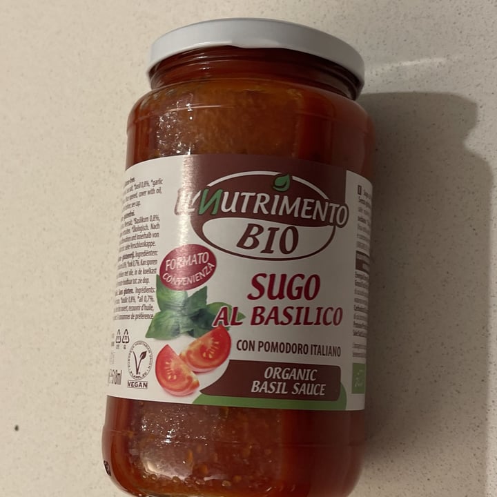 photo of Il Nutrimento sugo al basilico shared by @mokes on  05 Sep 2022 - review