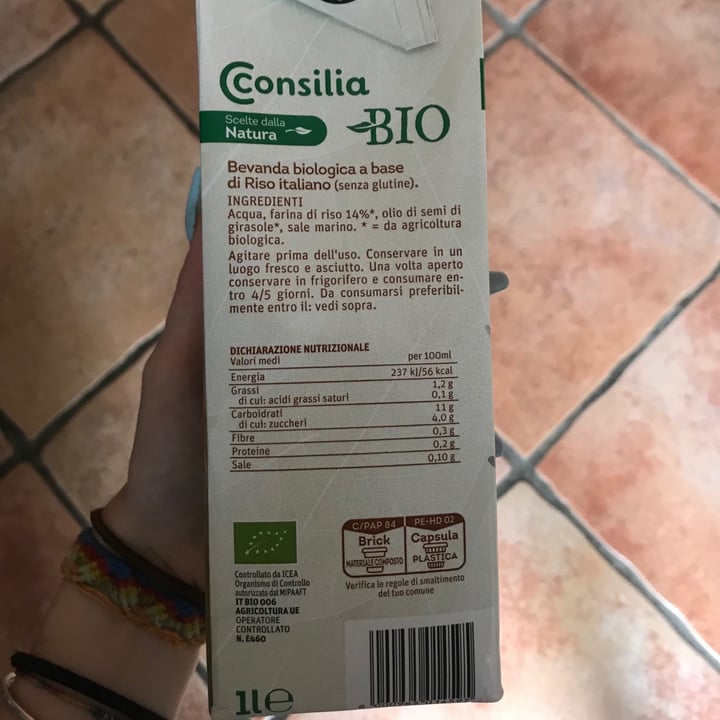photo of Consilia Riso Drink Bio shared by @marghesavasta on  18 Jul 2021 - review