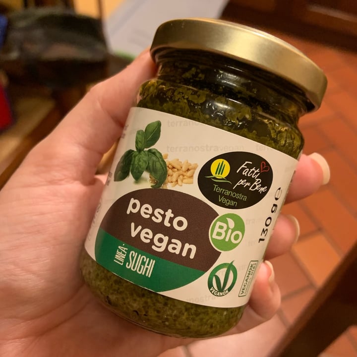photo of Fatti per bene terranostra vegan pesto shared by @elisa98 on  28 Jun 2022 - review