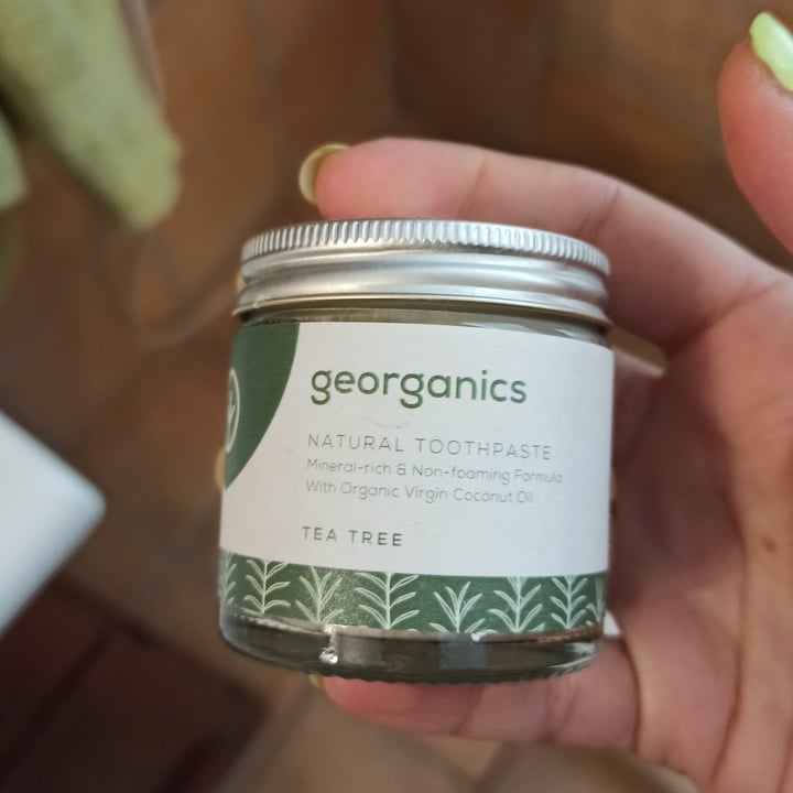 photo of Georganics Mineral toothpaste tea tree shared by @alicasu on  25 Mar 2022 - review