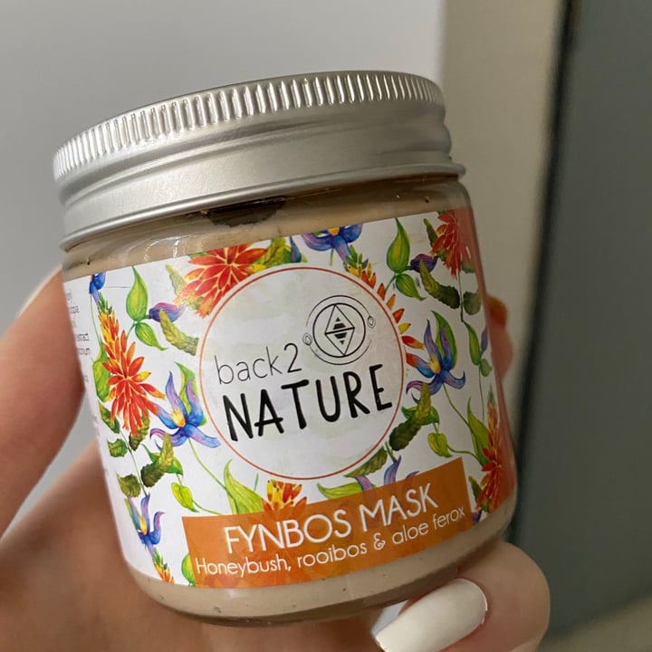 photo of Back 2 Nature Fynbos Mask shared by @ziena3 on  21 Sep 2020 - review