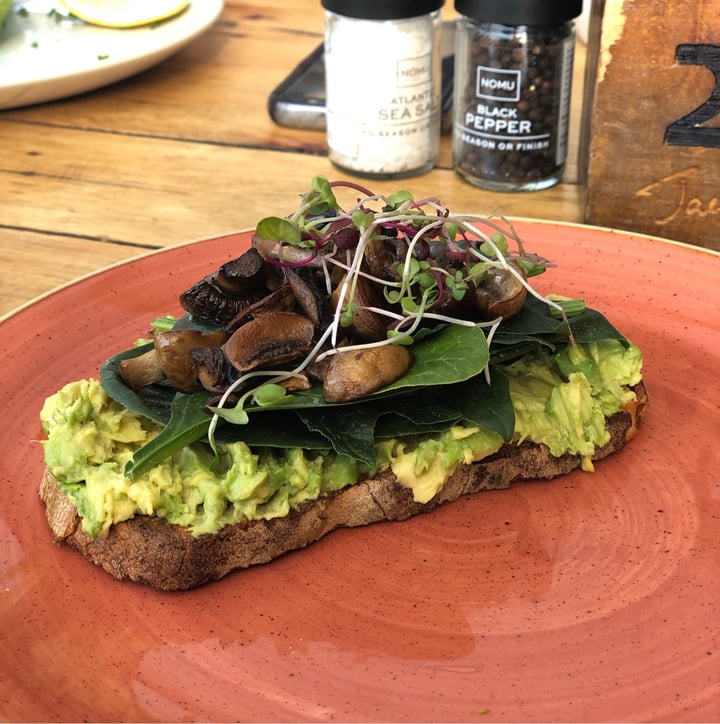 photo of Jacksons Real Food Market Kyalami Corner Upper Level Vegan toastie shared by @georgimei on  28 Jul 2020 - review