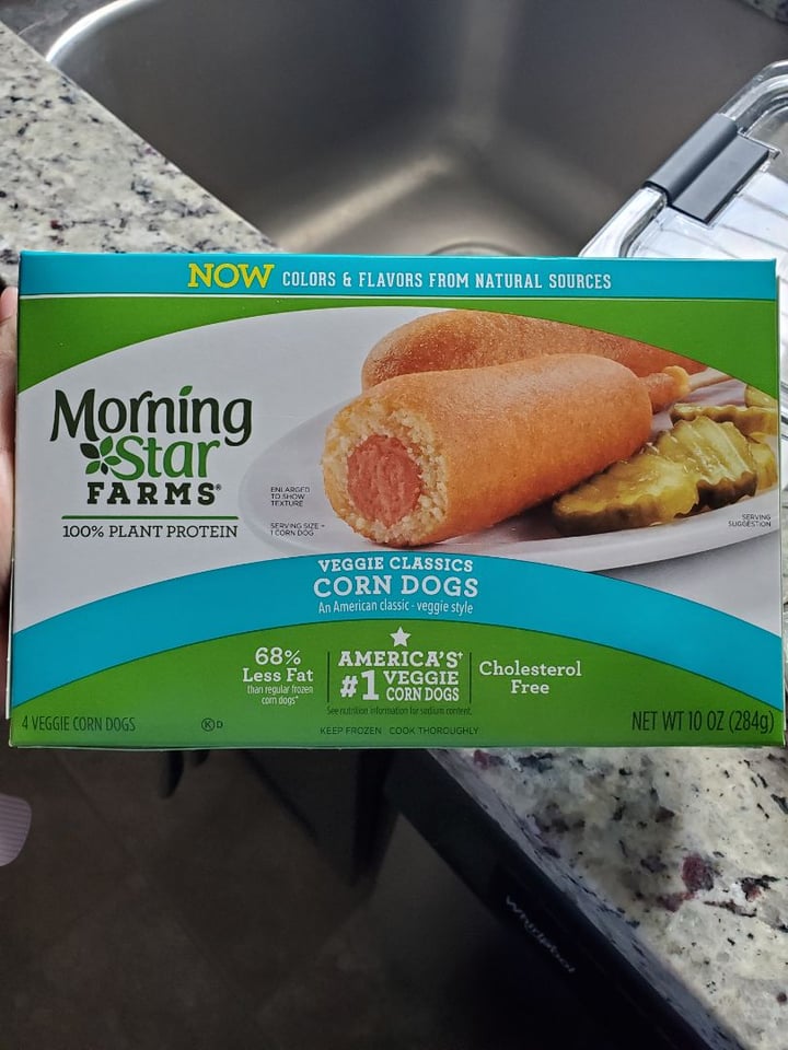 photo of MorningStar Farms Veggie Corn Dogs shared by @celery on  15 Dec 2019 - review
