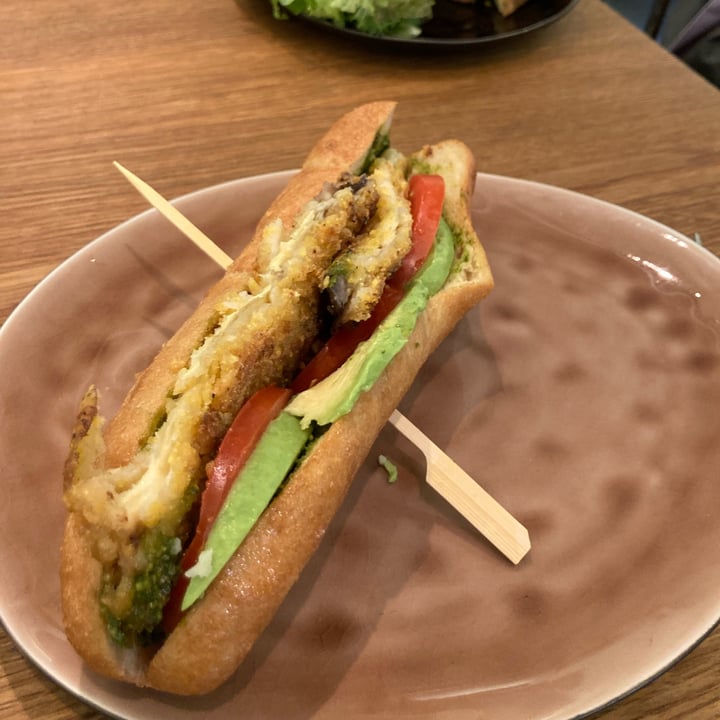 review photo of Croque Madame Gluten Free Food Vegan Sandwich shared by @gabriellab on 24 Nov 2021 - review