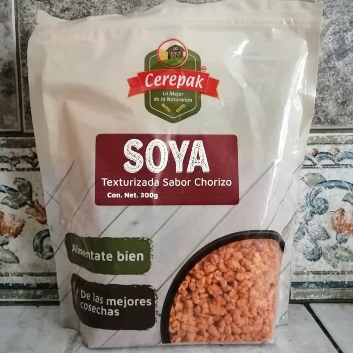 photo of Cerepak Soya Texturizada Sabor Chorizo shared by @catisizu on  09 Sep 2021 - review