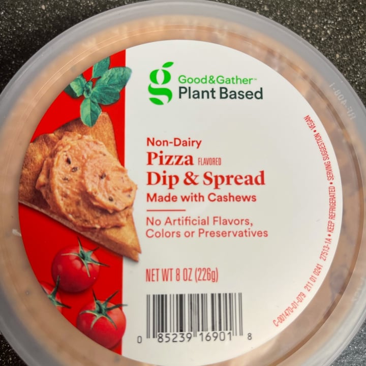 photo of Good & Gather Non-Dairy Pizza Flavored Dip and Spread shared by @greenjolene on  14 Dec 2021 - review