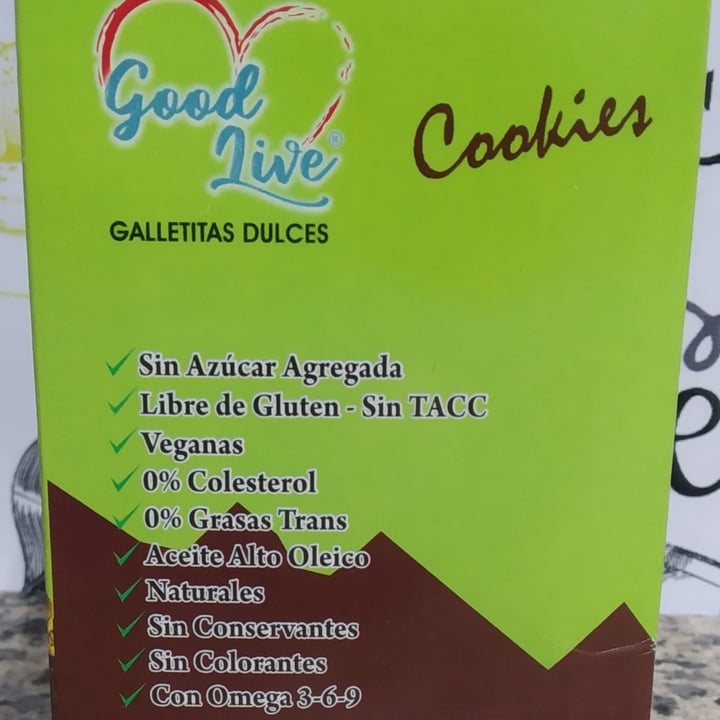 photo of Good live Galletitas de cacao shared by @mik-belmonte on  02 Aug 2021 - review