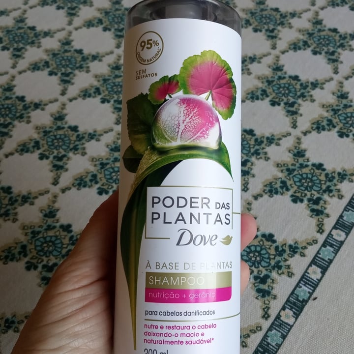 review photo of Dove Shampoo Poder das Plantas - Nutrição + Gerânio shared by @monalisaandrade on 22 Aug 2022 - review