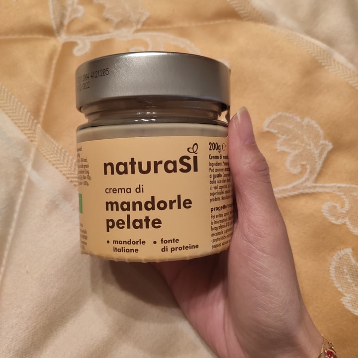 photo of Natura Sì Crema di mandorle pelate shared by @maramercuriali on  03 Mar 2022 - review