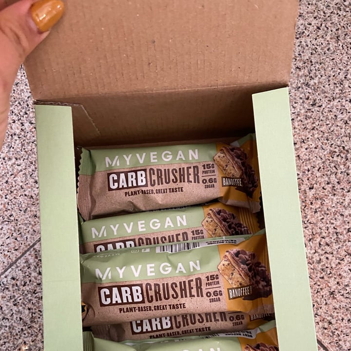 photo of MYVEGAN carb crusher banoffee shared by @chiacampo on  28 Mar 2022 - review