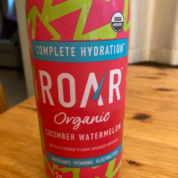 photo of Roar organic Watermelon Cucumber Electrolyte infusions shared by @compassionatekisses on  25 May 2022 - review