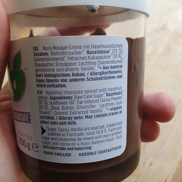 photo of Vego Fine Hazelnut Chocolate Spread Crunchy  shared by @gloomaniac on  04 Oct 2022 - review