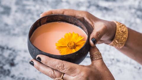 Detox Carrot & Almond Soup