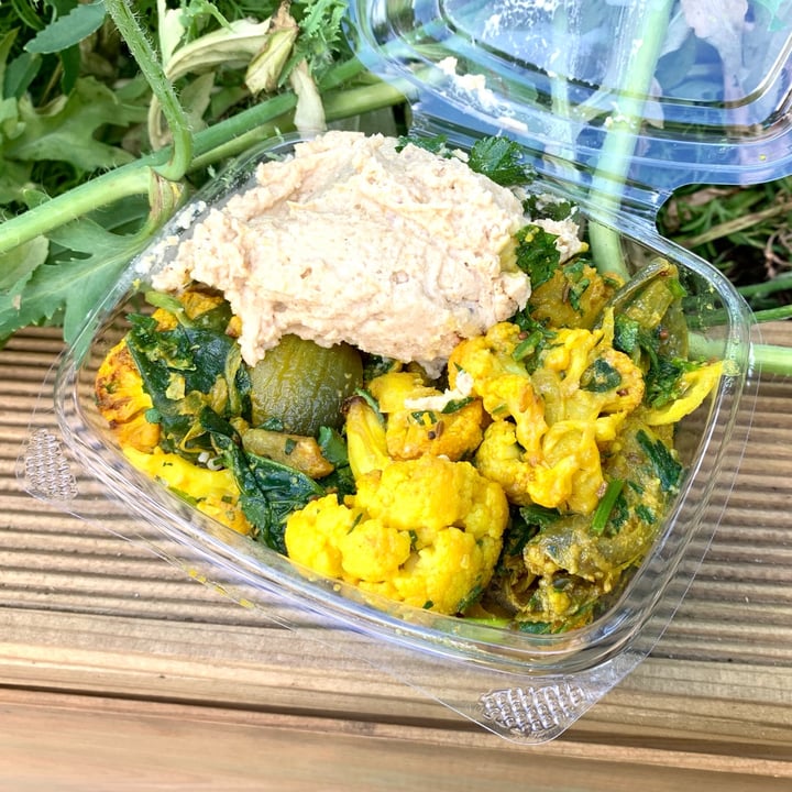 photo of Goji Cafe Vegetarian Cafe & Deli Falafel Box shared by @vegpledge on  22 Jun 2022 - review