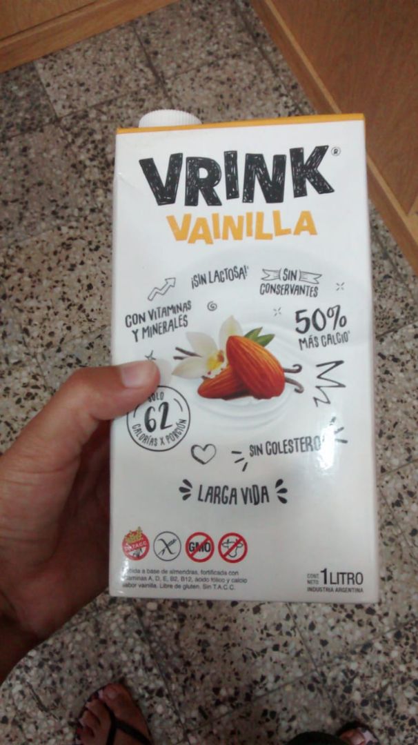 photo of Vrink Vrink Vainilla de Almendra shared by @nivel5 on  23 Dec 2019 - review