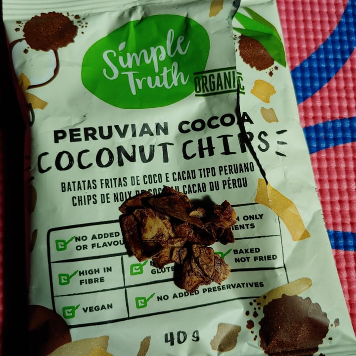 review photo of Simple Truth Peruvian Cocoa Coconut Chips shared by @kaulana on 03 Oct 2021 - review