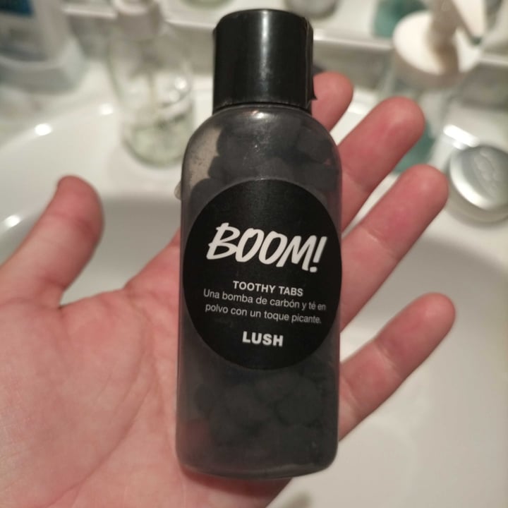 photo of LUSH Fresh Handmade Cosmetics Boom! Toothy tabs shared by @cansada on  28 Sep 2021 - review