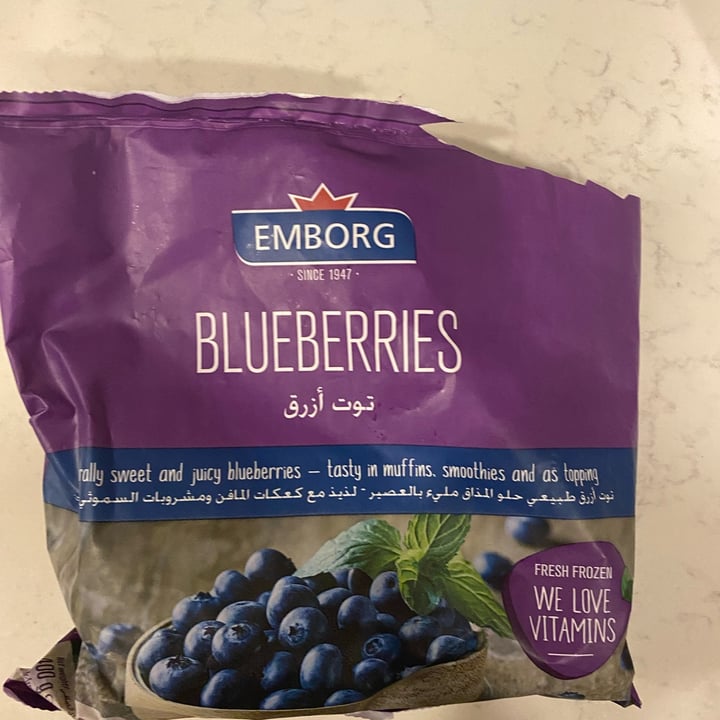 photo of Emborg Frozen Blueberries shared by @keithsababab on  27 Mar 2022 - review