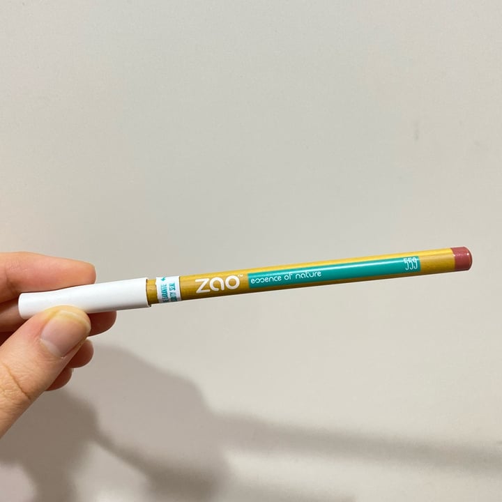 review photo of Zao Red eyeliner & lipliner shared by @nocturna on 03 Mar 2022 - review