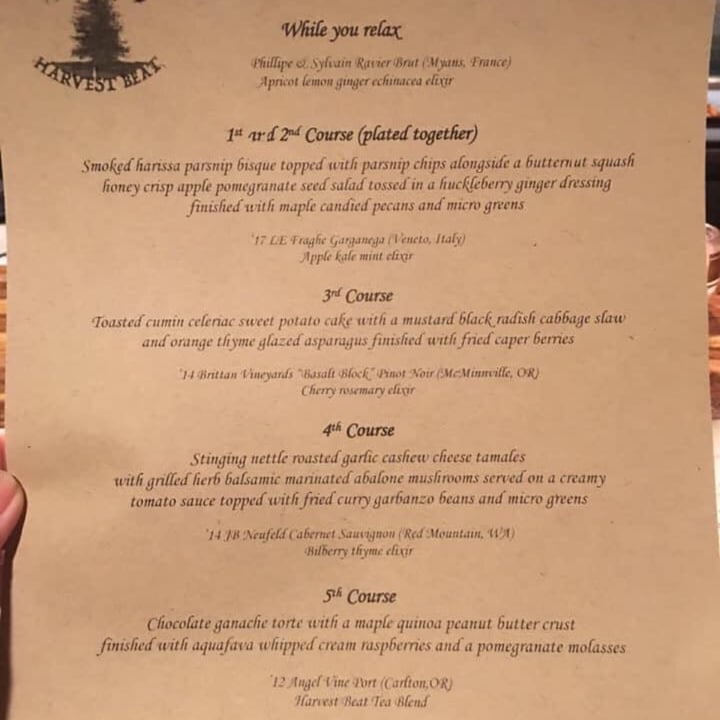 review photo of Harvest Beat 5 Course Prix Fixe Dinner shared by @purpleraven14 on 07 May 2020 - review
