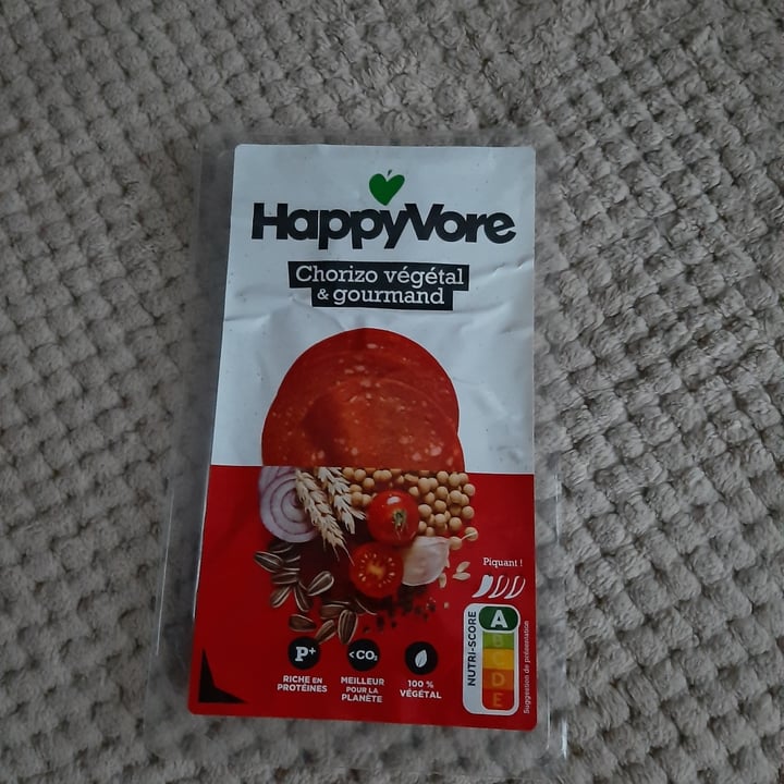 photo of Happyvore Chorizo végétal shared by @marte on  08 Dec 2022 - review