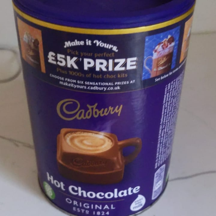 photo of Cadbury Cadbury Drinking Chocolate shared by @jgreen on  28 Jun 2022 - review