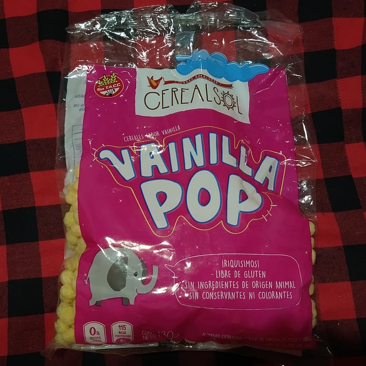 review photo of Cerealsol Vainilla pop shared by @viveveg1991 on 29 Dec 2020 - review