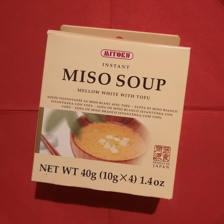 photo of Mitoku Instant Miso Soup shared by @stephilosopher on  15 Dec 2021 - review